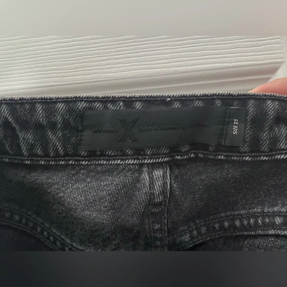 Alexander Wang Bite Grey Aged Shorts Sz 25